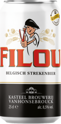 Filou blikje van 25cl Filou blikje van 25cl